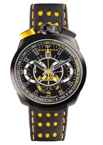 Bomberg Bolt-68 BS45CHPBA.015.3 quartz chronograph replica watch